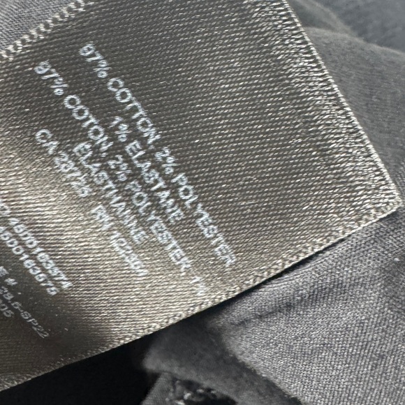 Aritzia Wilfred Free Modern High Rise Cargo Button Fly Black Pants Size 2 - Picture 16 of 16